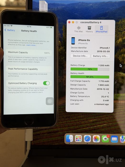 Iphone 6s 1 sikl