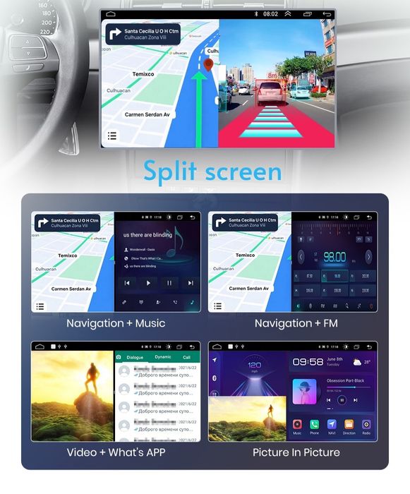 Navigatie Android dedicata Renault Kangoo (2008-2018)