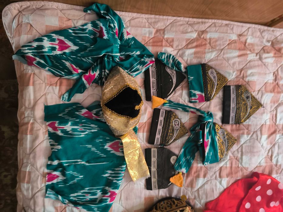 Тюбетейки для мальчиков №14 от 4 до 7 лет на праздники и утренники