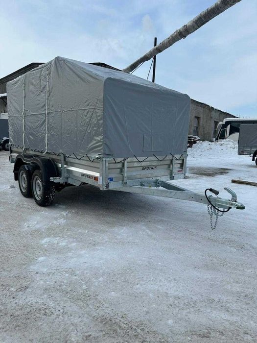 Прицепы двухосные и одноосные