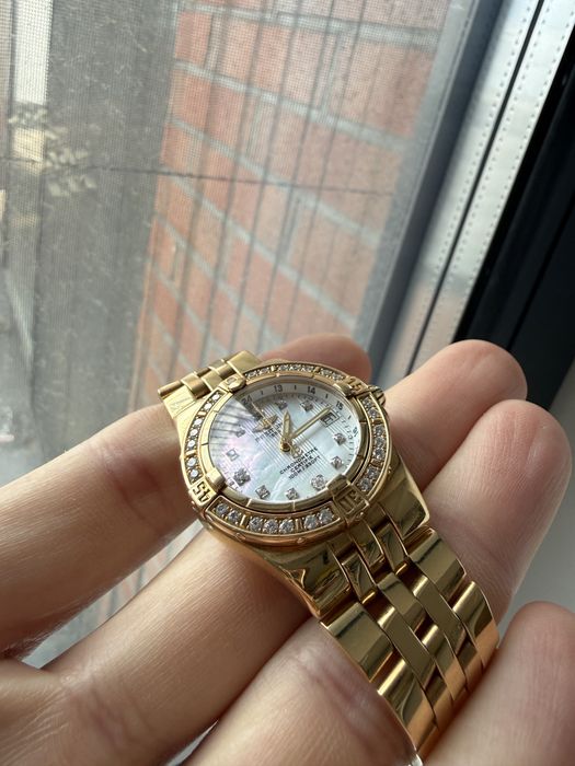 Breitling Lady Fulll Gold Diamonds