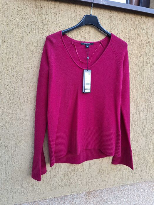 Pulover lână cu cașmir Comma de damă, nr. 34, nou cu etichetă