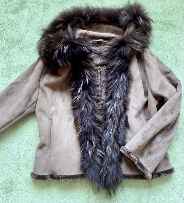 OPD Дамско палто с Естествен Пух