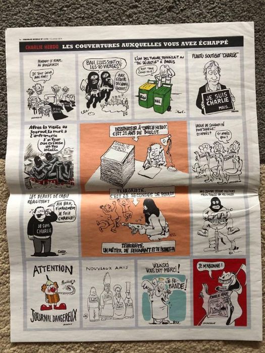 Charlie Hebdo N°1178 Je suis Charlie