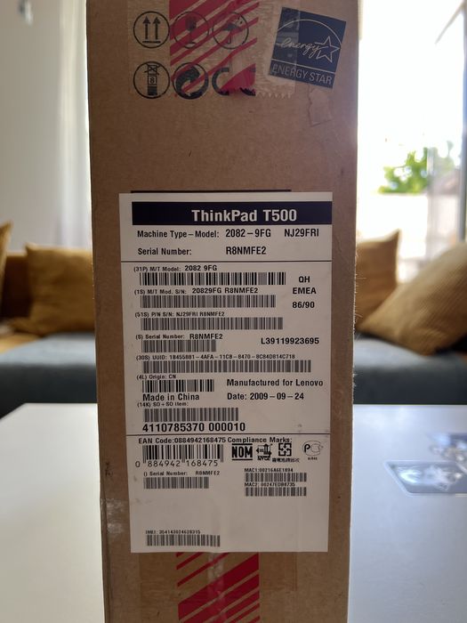 Lenovo ThinkPad T500 (functional, nefolosit, conditie impecabila)