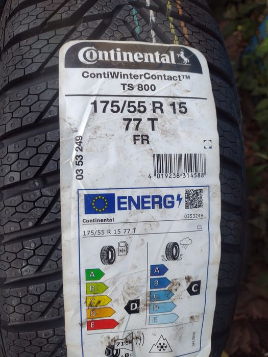 Нови 2бр.175/55/15 Continental TS800 dot3621