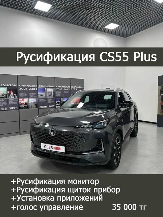 Русификация Changan CS75 plus