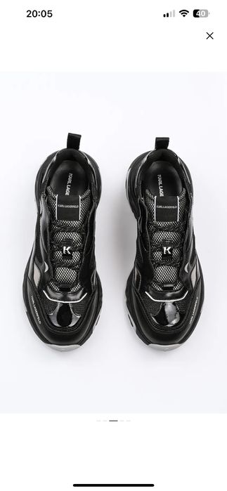 Оргинални  Маратонки Karl Lagerfeld обувани само веднъж.