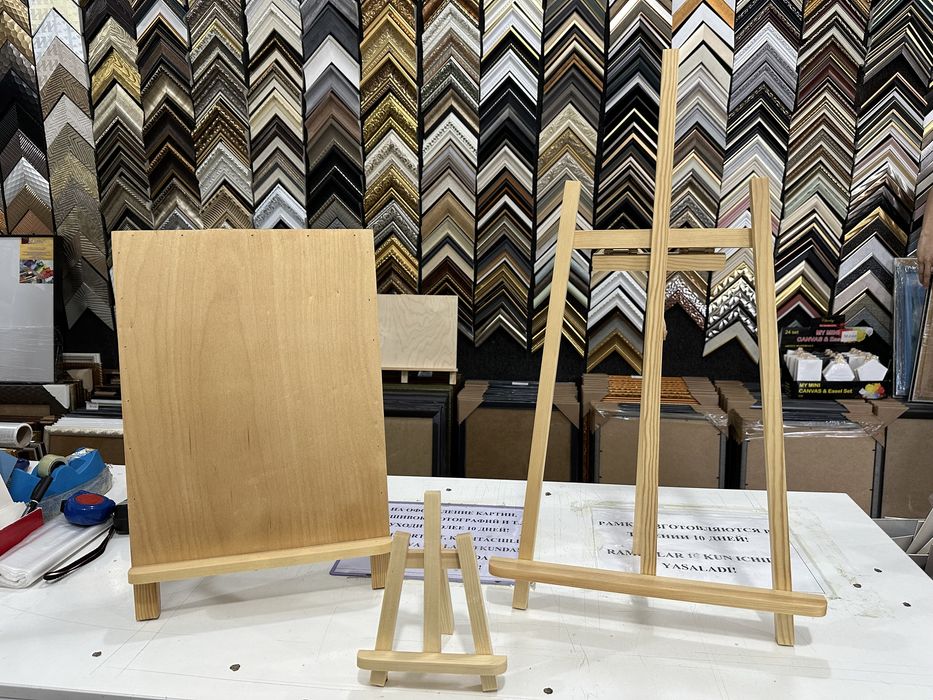 Мини настольные мольберты, Mini malbertlar