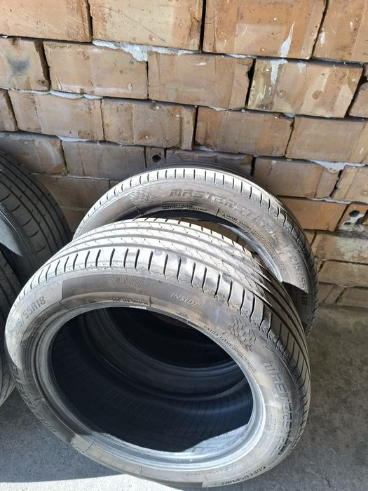 Две летни гуми R18 215/55 + подарък още две