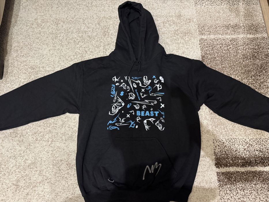 Hanorac MrBeast cu autograf