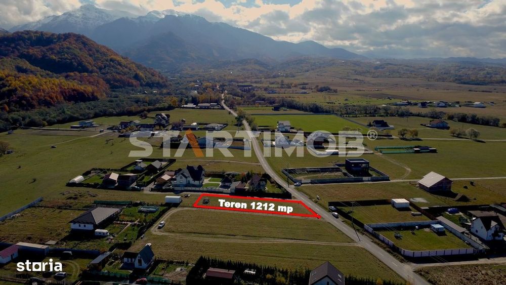 Teren Rasnov zona Glajarie cu PUZ aprobat