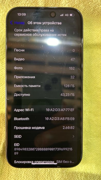 Iphone 15 pro 128гб