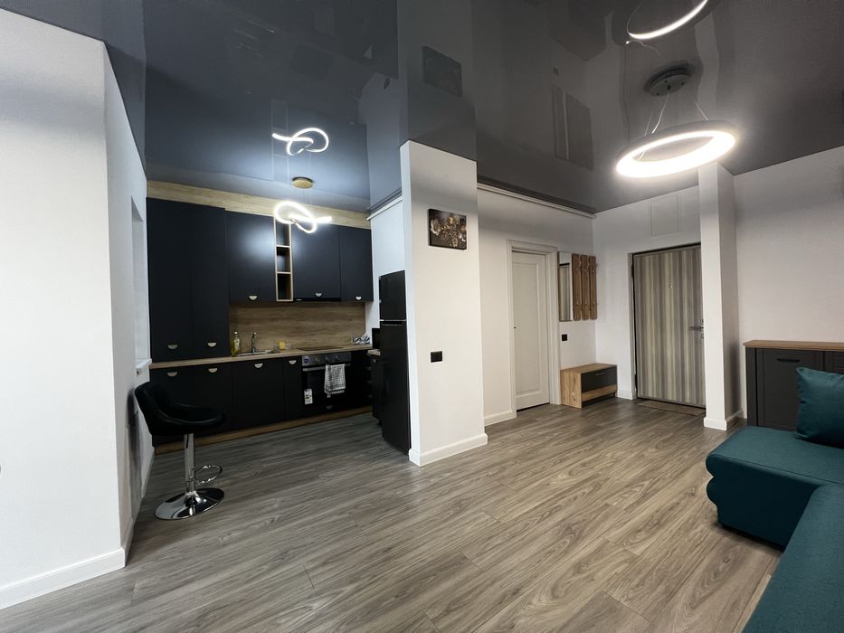 Apartament 1 camera, parcare, mobilat/utilat, bloc nou, centrul vechi