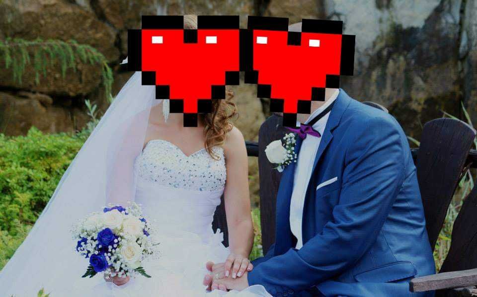 Rochie de mireasa princess cu trena, talia S / M