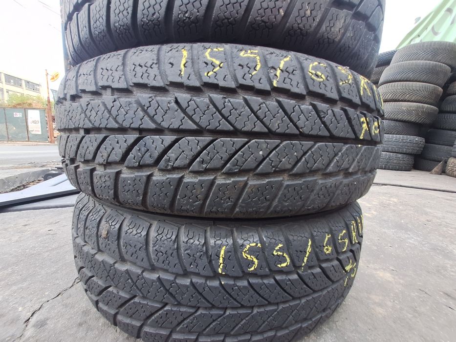 2 anvelope iarna 155/65r13 Evergreen Montaj Gratuit