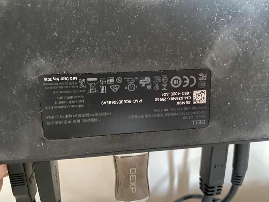 Монитор и док станция