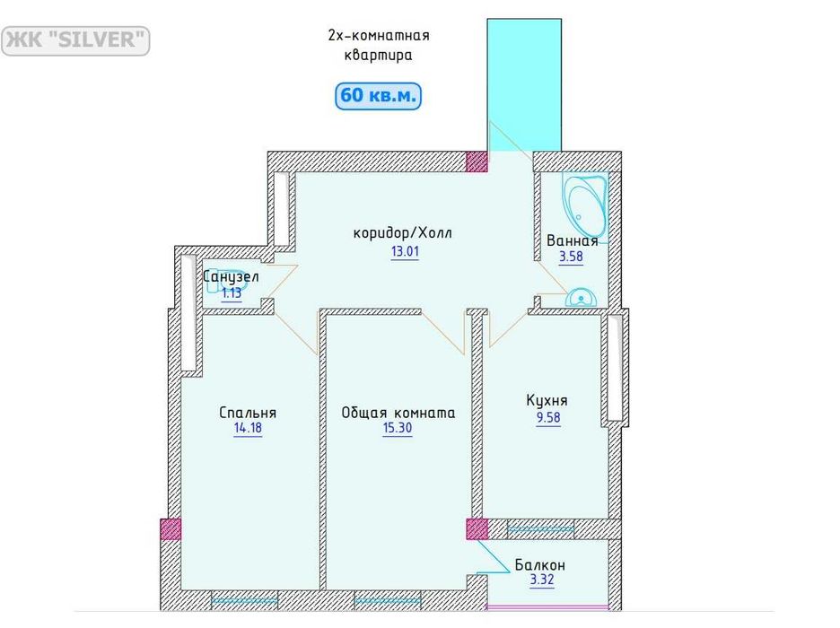 Срочно продается двухкомнатная коробка. Котельная Кадышева