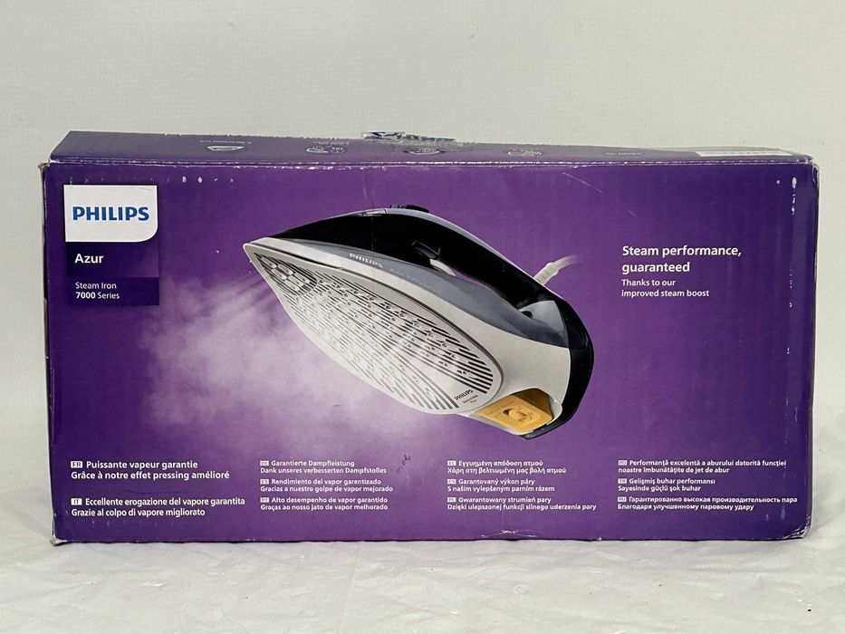 Парна ютия Philips Azur 7000 Series (DST7020/20) – 2800W, нова!