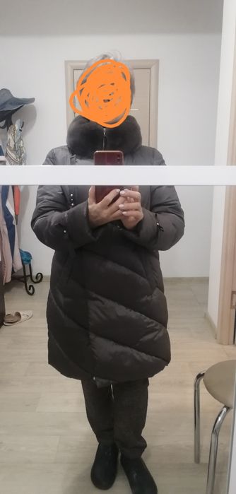 Пуховик зимний женский