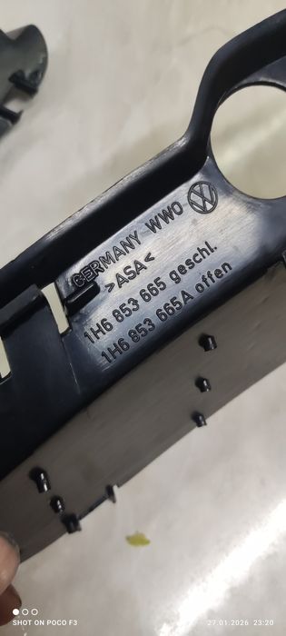 Решетки в бампер Гольф 3