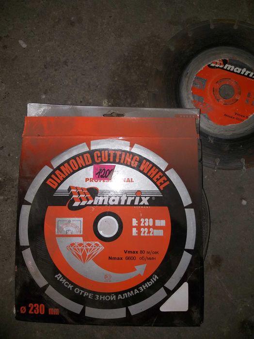 диски отрезные и шлифовальные