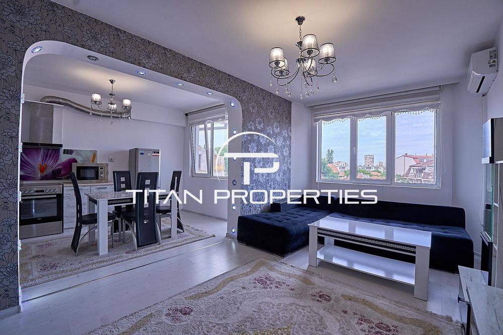 Тристаен апартамент под наем в Център