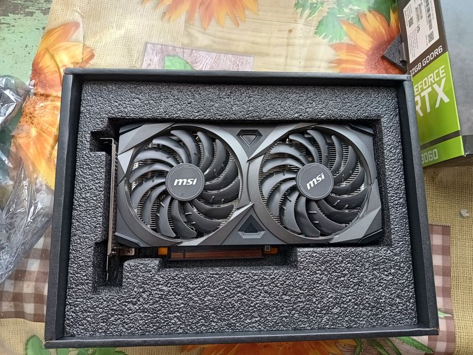 Nvidia MSI Ventus 2x RTX 3060 12GB