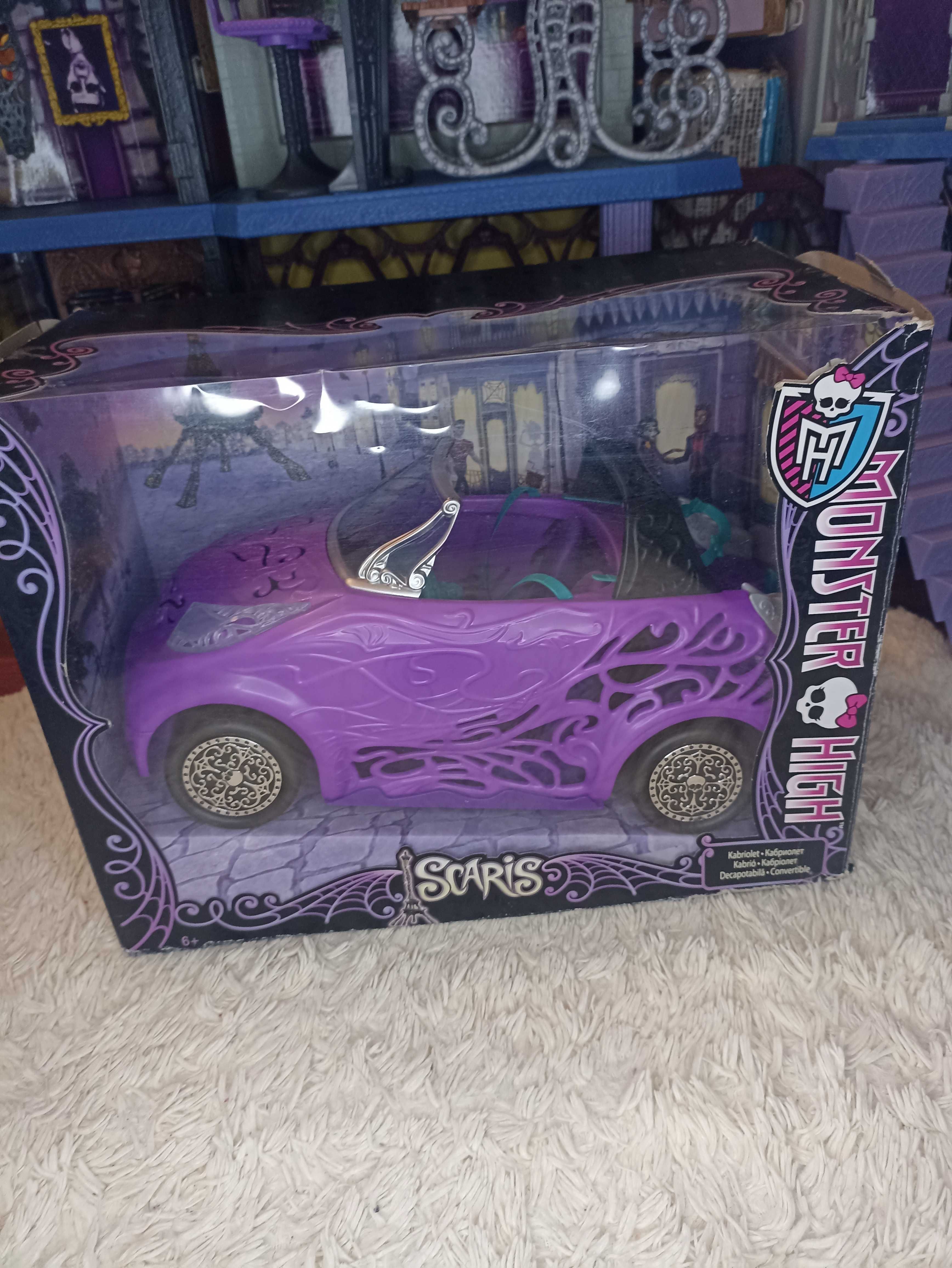 Машина Monster High Автомобиль Скариж для кукол Монстер Хай №и1221: 8 500  тг. - Игрушки Караганда на Olx