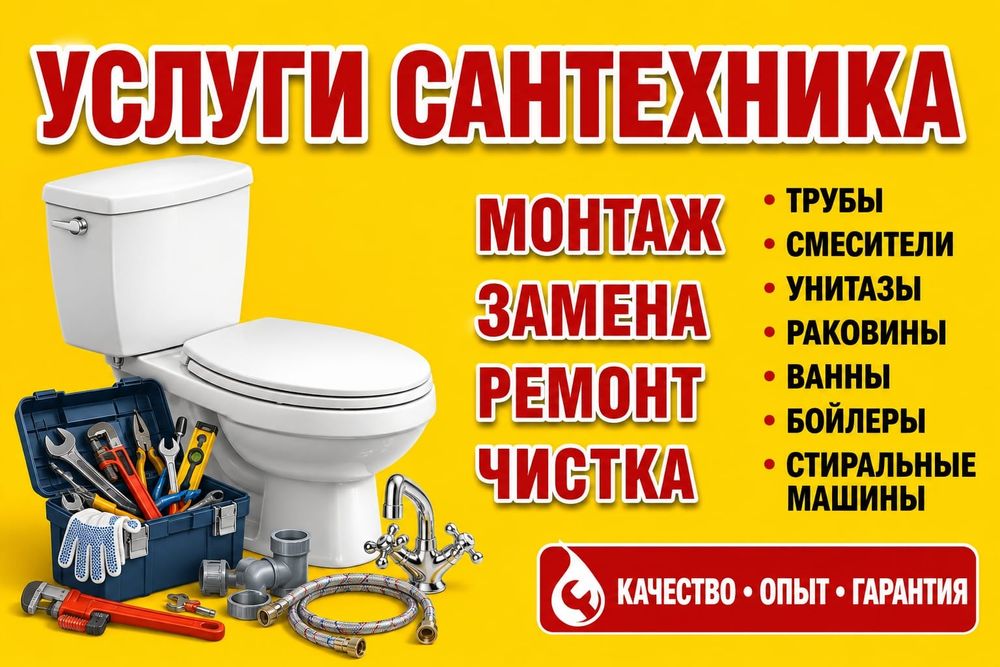 Услуги сантехника