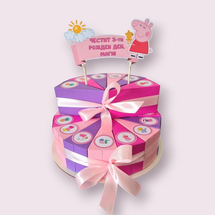 Картонена Торта MINECRAFT