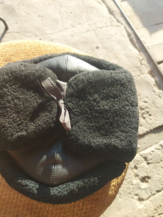 Шапка ушанка цигейковая