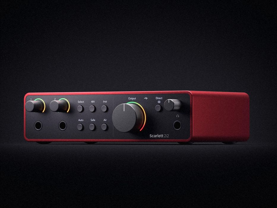 Звуковая карта Focusrite scarlett 2i2 4th gen