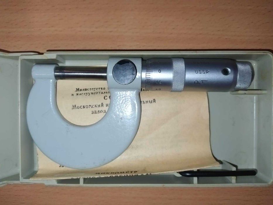 Микрометр МК 0-25мм USSR