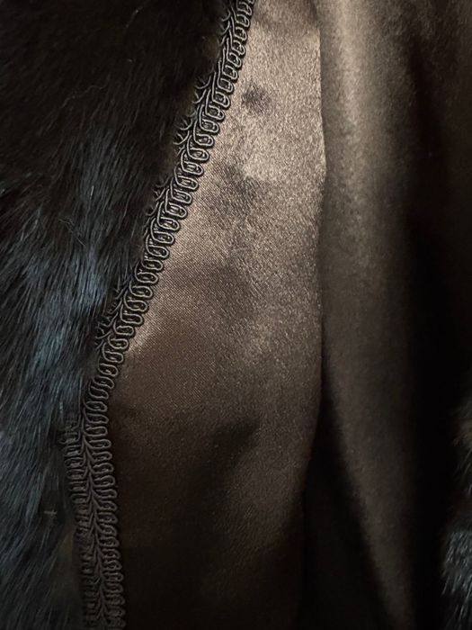 Haină de blană naturală vizon veritabil