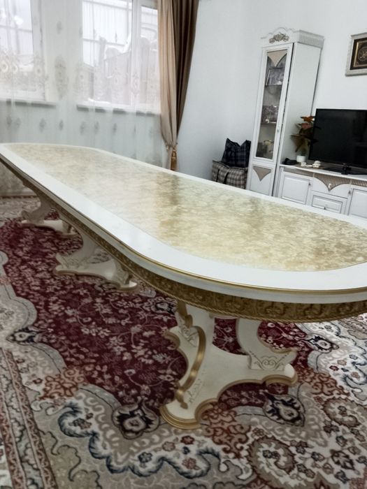 Стол гостиный 4 метра деревянный