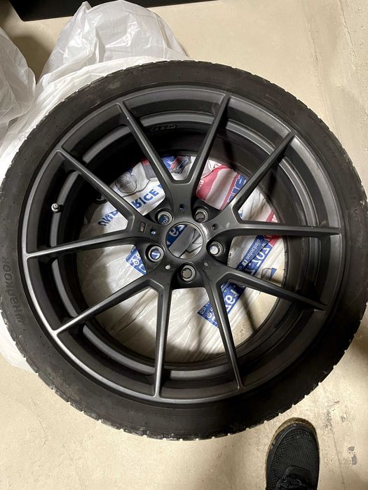 Jante 763M Forjate Orbit Grey Originale BMW M3 M4 CS 19 Fata 20 Spate