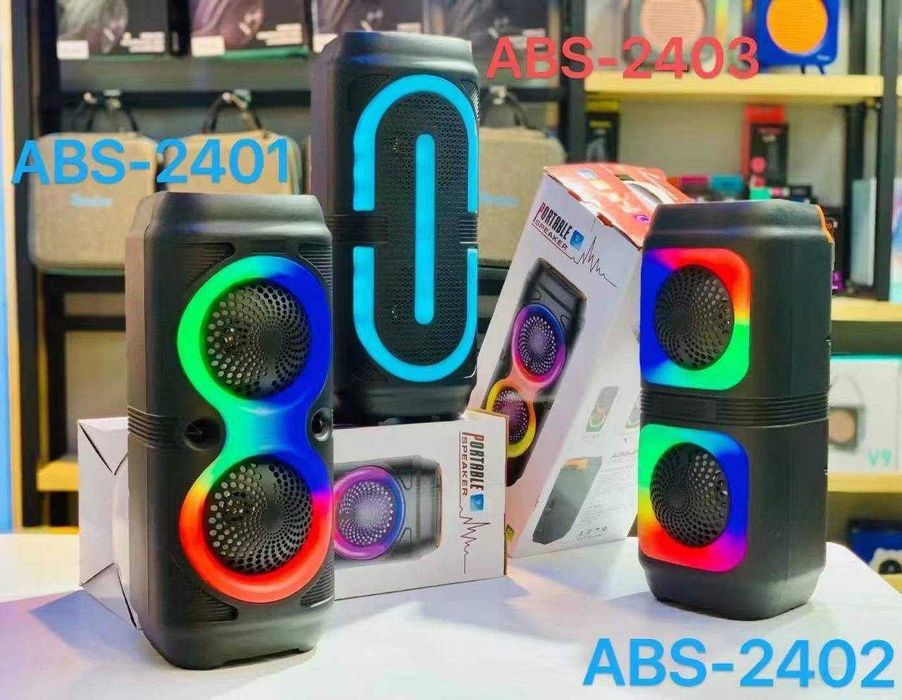 Блютуз колонка караоке с микрафоном