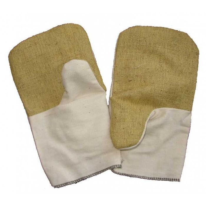 Рукавицы рабочие, брезентовые, а также с двойным наладонником