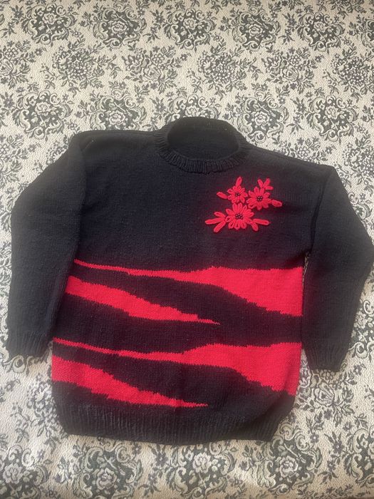 Блузи плетени с дълъг ръкав - вълнени и пан