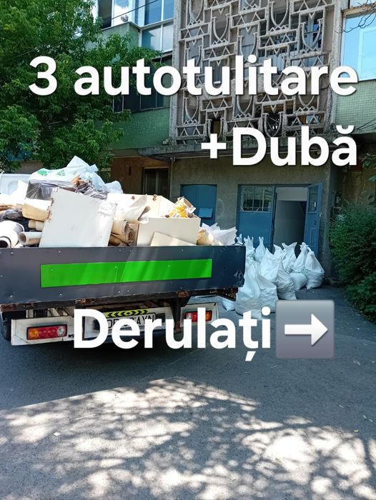 Debarasare și transport moloz,mobilă,