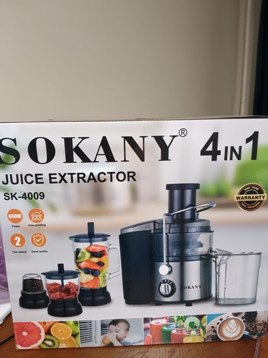 Соковыжималка SOKANY SK-4009 черный