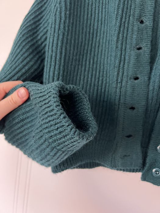 Cardigan verde MISAKY