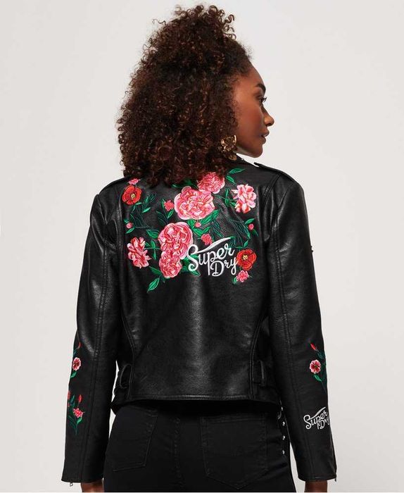 Куртка женская Superdry Georgia Studded Biker Jacket! Новая с бирками!