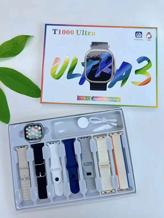 Smartwatch cu 7 curele - SIGILAT