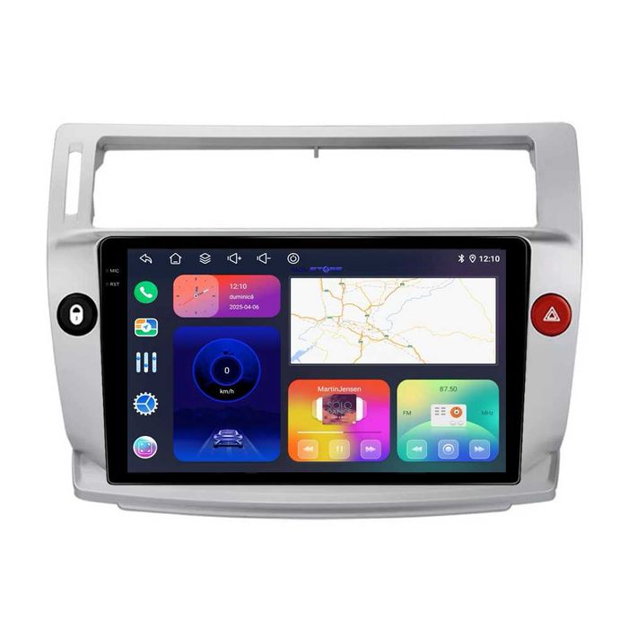 Navigatie Dedicata Citroen C4 (2004-2009), 9Inch, BT, WiFi, Carplay