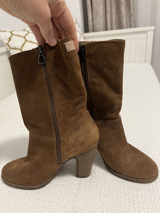 Cizme din piele intoarsa Polo by Ralph Lauren