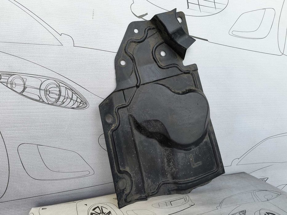 Scut Protectie Lateral Motor Stanga Nissan X-Trail T31 2007-2014 Cod OEM 64839JG00A (5B2)