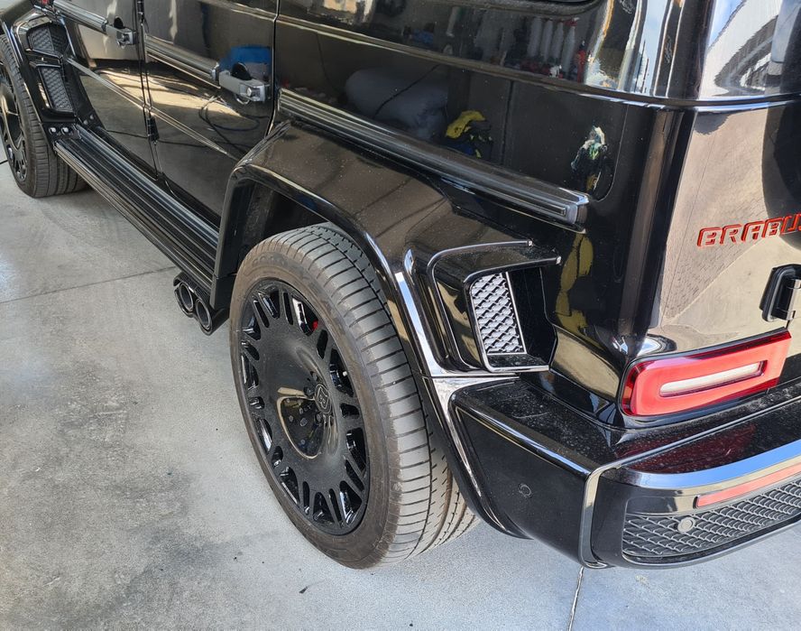 G 900 W463 AMG BRABUS ROCKET накрайници Red line