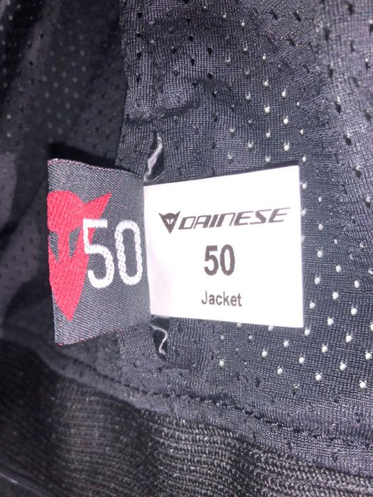 Мъжко кожено мото яке Dainese - като ново